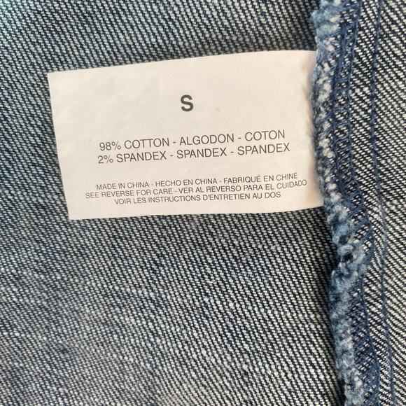 VTG Western Embellished Stretch Denim Blazer Jacket Sz S Horse Girl Pointer Dog - Picture 12 of 13